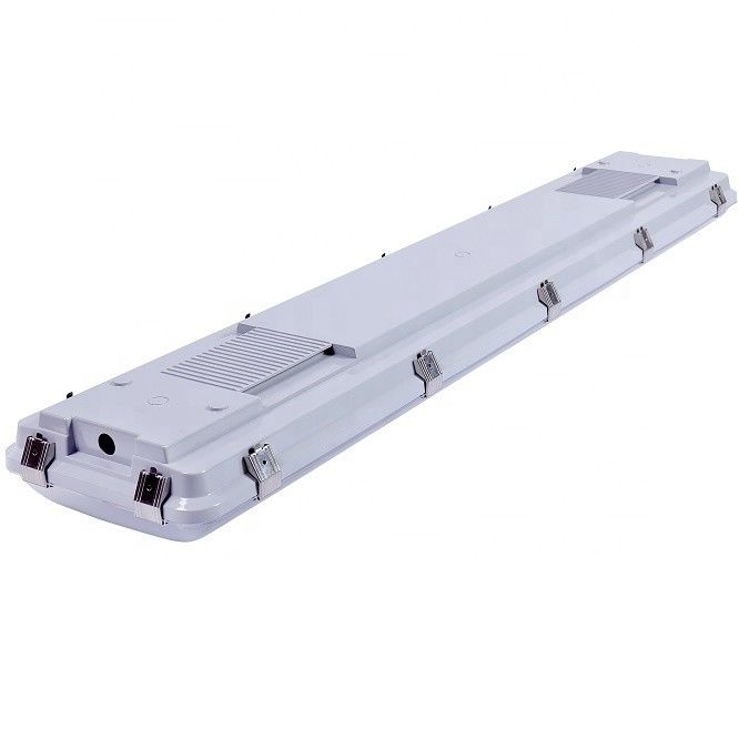 Superfície montada 4FT 0-10V DIM Led Triproof Batten Light Fixture IP67 Vapor Tight para armazenamento 5-