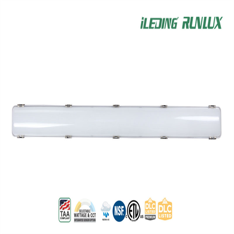 Luz triproof LED selecionável com lente de policarbonato e atenuação de 0-10V